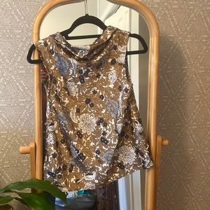 NWT Ann Taylor - Cowl Neck, Sleeveless Blouse